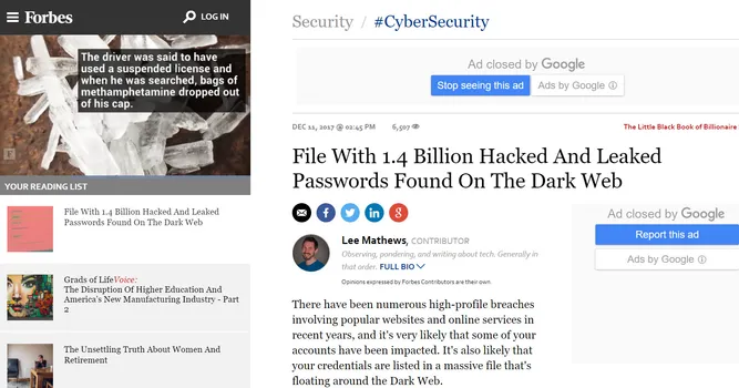 Biggest Data Breach