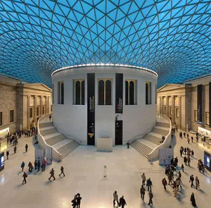 British Museum In London Great Court