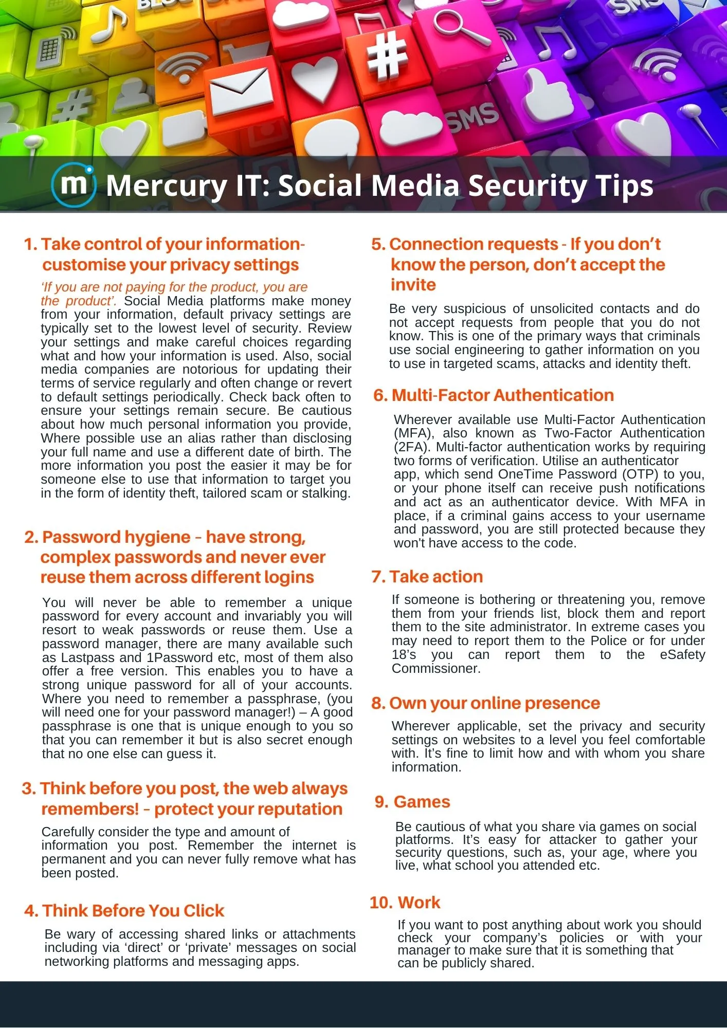 Social Media Flyer Website Only